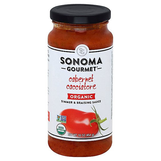 Sonoma Gourmet Simmer Sauce Cabernet - 16 Oz