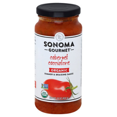 Sonoma Gourmet Simmer Sauce Cabernet - 16 Oz
