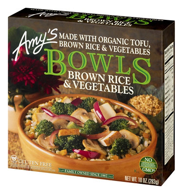 Amys Bowls Brown Rice & Vegetables - 10 Oz - Image 4