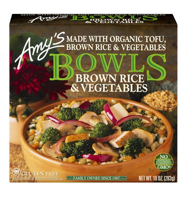 Amys Bowls Brown Rice & Vegetables - 10 Oz - Image 6