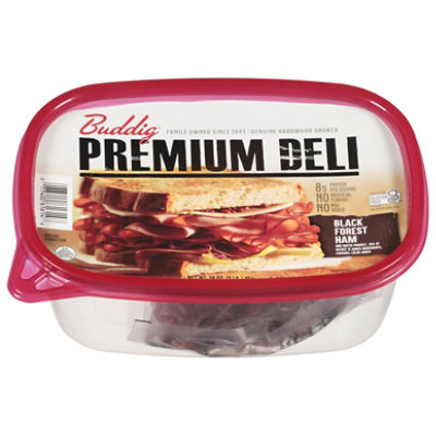 Buddig Premium Ham Black Forest Tub - 16 Oz