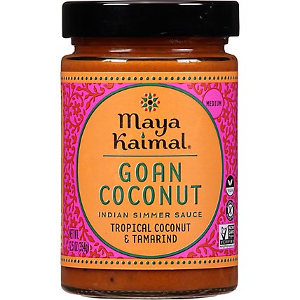 Maya Kaimal Indian Simmer Sauce Goan Coconut Mild - 12.5 Oz - Image 2