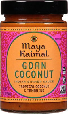 Maya Kaimal Indian Simmer Sauce Goan Coconut Mild - 12.5 Oz - Image 2