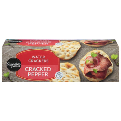 Signature SELECT Crackers Water Cracked Pepper - 4.25 Oz - Image 3