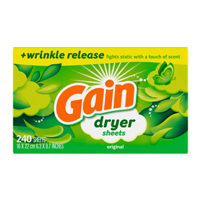 Gain Dryer Sheets Original - 240 Count - Image 8