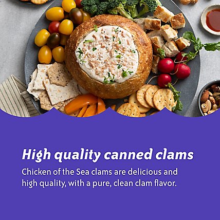 Chicken of the Sea Baby Clams Whole - 10 Oz - Image 3