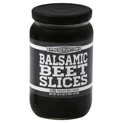Preservation & co. Pickled Beet Slices Mild Balsamic 16 Fl. Oz. Safeway