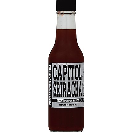 Preservation & Co Sauce Capitol Sriracha - 5 Fl. Oz. - Image 2