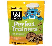 Blue Dog Bakery Dog Treats All Natural Grilled Chicken & Cheese Perfect Trainers Bag - 6 Oz