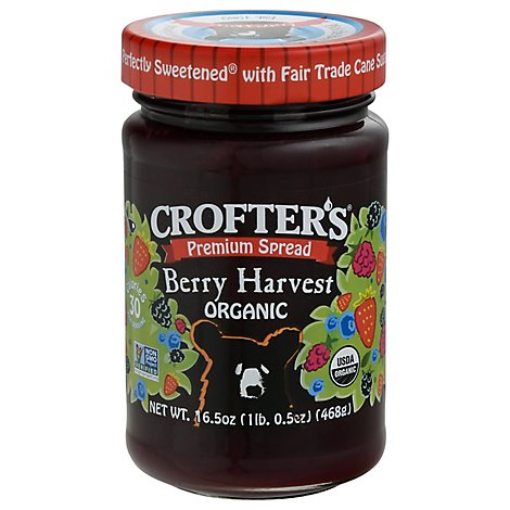 Crofters Premium Spread Organic Berry Harvest - 16.5 Oz