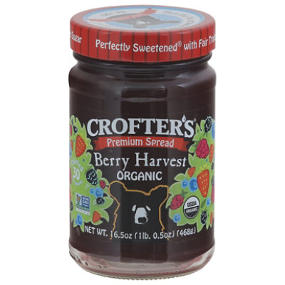 Crofters Premium Spread Organic Berry Harvest - 16.5 Oz