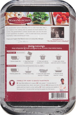 Mama Mancinis Slow Cooked Italian Sauce And Meatballs - 16 Oz - Image 7