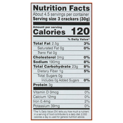O Organics Crackers Organic Flatbread Multigrain - 5 Oz - Image 3