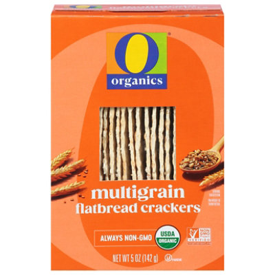 O Organics Crackers Organic Flatbread Multigrain - 5 Oz