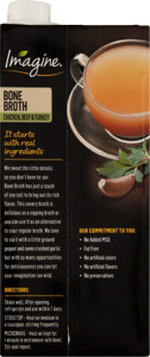 Imagine Bone Broth Hearth Chicken Beef & Turkey 10g Protein - 32 Fl. Oz. - Image 6