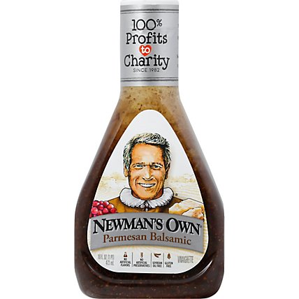 Newmans Own Parmesan Balsamic - 16 Fl. Oz. - Image 2