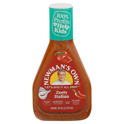 Newmans Own Zesty Italian - 16 Fl. Oz. - Image 3