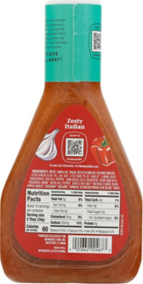 Newmans Own Zesty Italian - 16 Fl. Oz. - Image 6