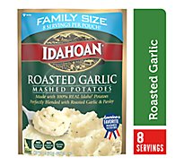 Idahoan Mashed Potatoes Roasted Garlic Pouch - 8 Oz