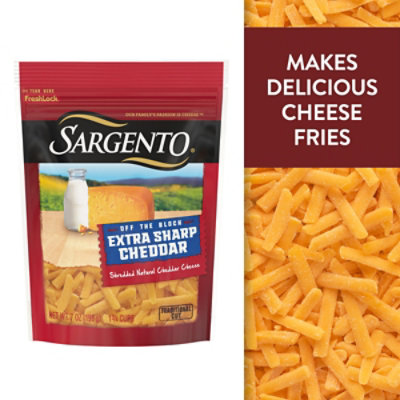 Sargento Xsharp Cheddar Shredded Cheese - 7 Oz