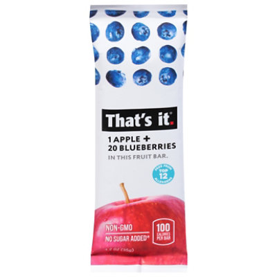 Thats Fruit Bar Apple Bluebry - 1.2 Oz - Image 3