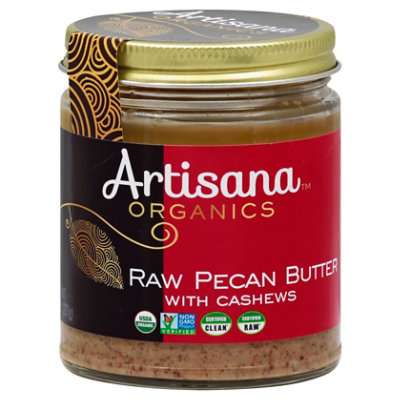 Artisana Organics Nut Butter Raw Pecan - 8 Oz