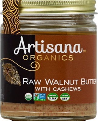 Artisana Organics Nut Butter with Cashews Raw Walnut - 8 Oz - Image 2