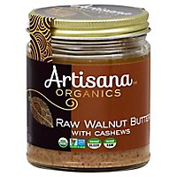 Artisana Organics Nut Butter with Cashews Raw Walnut - 8 Oz - Image 1