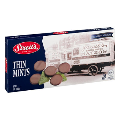 Streits Choc Thin Mints Po - 8 Oz - Image 1