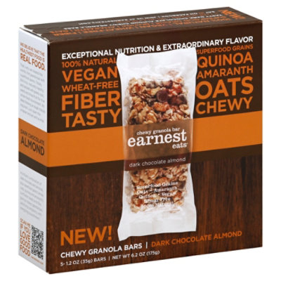 Earnest Ea Granola Bar Drk C - 6.2 Oz