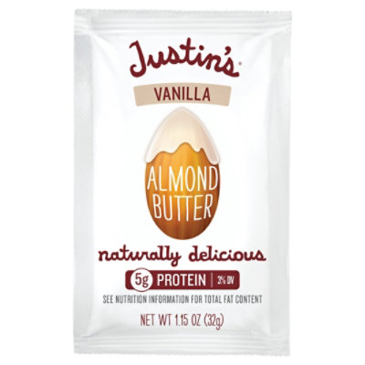 Justins Almond Butter Vanilla - 1.15 Oz - Image 1