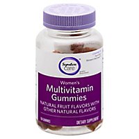 Signature Care Gummy Multivitamin Women Dietary Supplement - 150 Count - Image 1