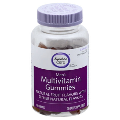  Signature Care Multivitamin Gummies Mens Dietary Supplement - 150 Count 