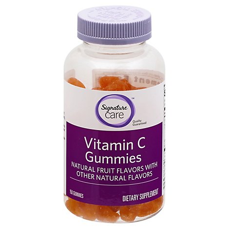 Signature Care Vitamin C Gummies Dietary Supplement - 150 Count