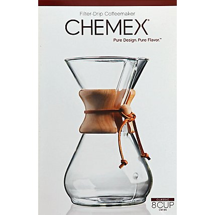 Chemex Filter-Drip Coffeemaker 8 Cup - Each - Image 2