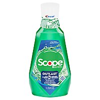Crest Scope Outlast Mouthwash Fresh Mint - 1 Liter - Image 1