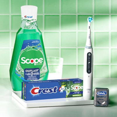 Crest Scope Outlast Mouthwash Fresh Mint - 1 Liter - Image 6