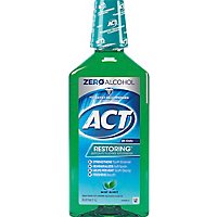 ACT Mouthwash Anticavity Fluoride Mint Burst - 33.8 Z - Image 2