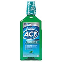 ACT Mouthwash Anticavity Fluoride Mint Burst - 33.8 Z - Image 1