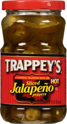 Trappeys Peppers Jalapeno Sliced Hot - 12 Fl. Oz. - Image 2