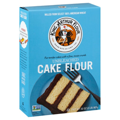 King Arthur Unbleached Cake Flour - 2 Lb - Image 1