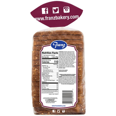 Franz San Juan Island Nine Grain Sandwich Bread - 24 Oz - Image 5