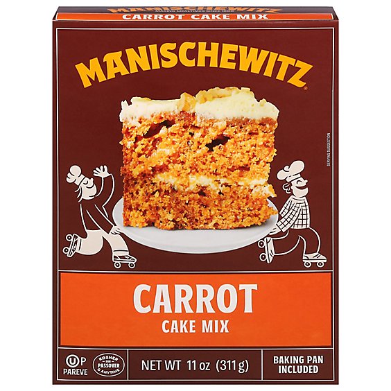 Manischewitz Cake Mix Carrot Passover - 11 Oz