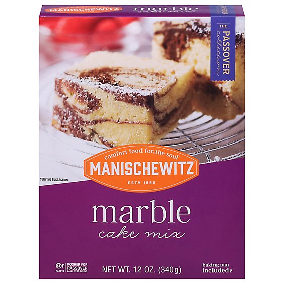 Manischewitz Marble Cake Mix Passover - 12 Oz