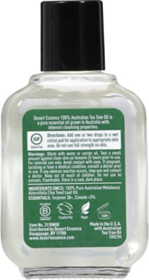 Desert Essence Oil Ttree 100% Australian - 1 Oz - Image 3