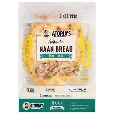 Atoria's Traditional Naan  - 11 Oz