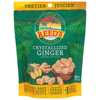 Reeds Candy Ginger Crystlzd - 3.5 Oz