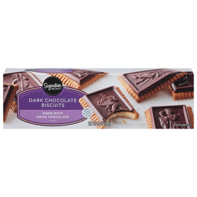 Signature SELECT Biscuits Dark Chocolate - 5.3 Oz - Image 1