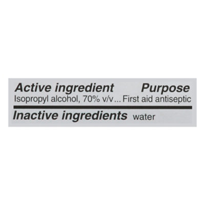 Signature Select/Care Prep Pads Alcohol Isopropyl 70% - 100 Count - Image 3