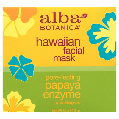 Alba Botanica Papaya Hawaiian Facial Mask - 3 Oz - Image 3